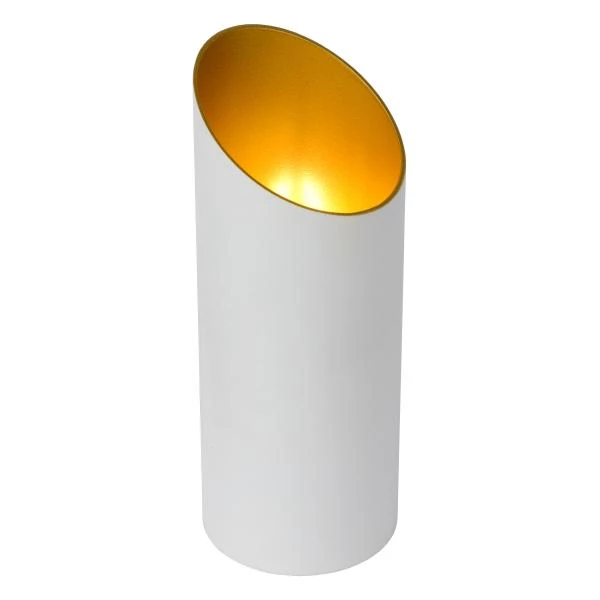 Lucide QUIRIJN - Lampe de table - Ø 9,6 cm - 1xE27 - Blanc - détail 1